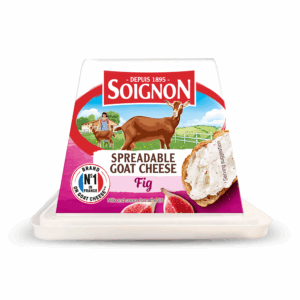 SPREADABLE GOAT CHEESE PYRAMID 150G – FIG