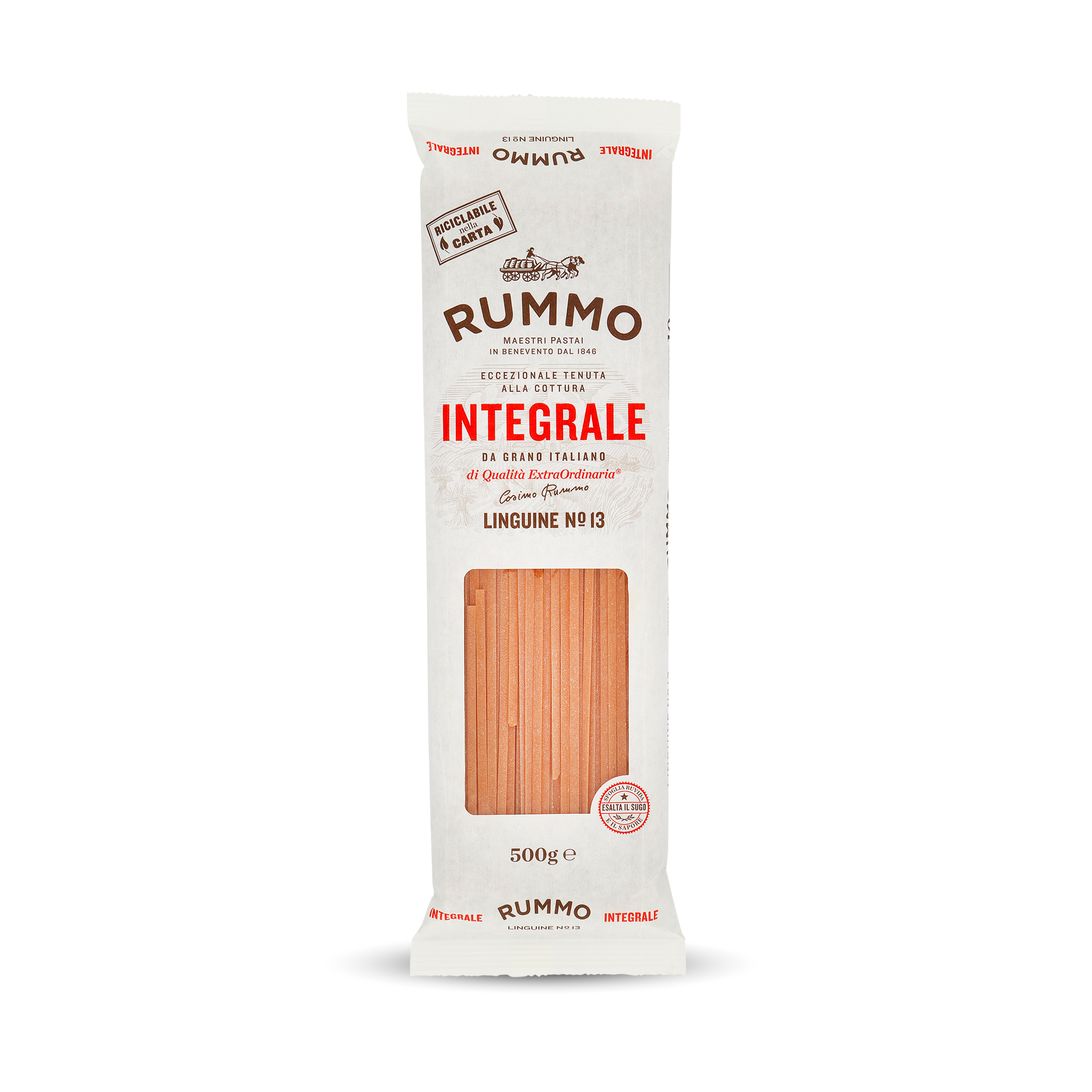 LINGUINE INTEGRALE WHOLE WHEAT 13 500G