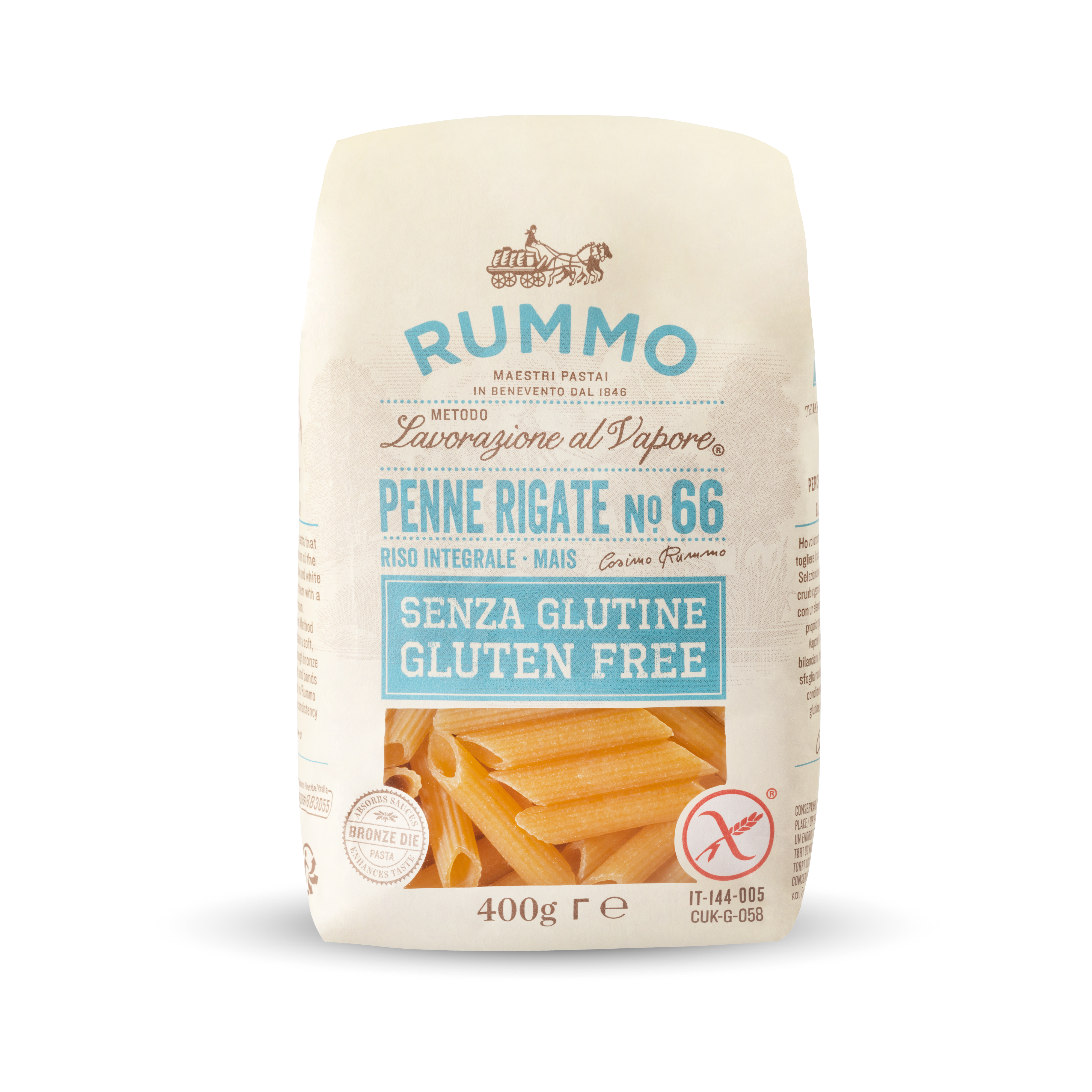 PENNE GLUTEN FREE 400G