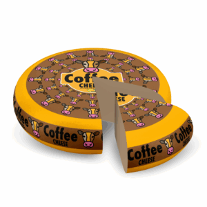 GOUDA COW CHEESE WITH COFFEE 4.5KG